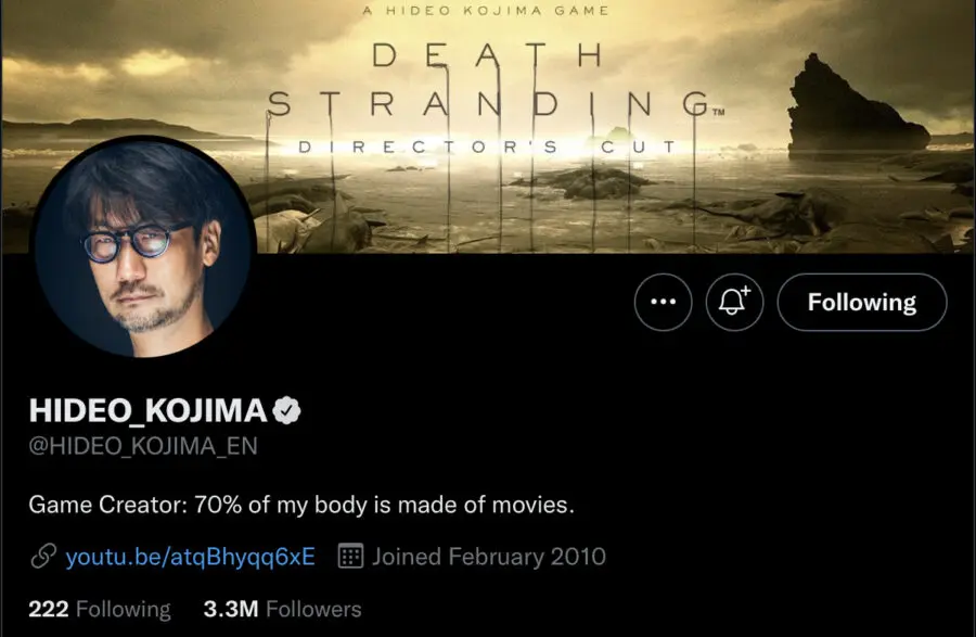 An Open Letter to Hideo Kojima: Please, PLEASE Start a Letterboxd Account